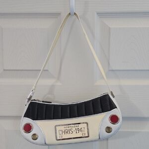 Vintage Dior Cadillac leather handbag